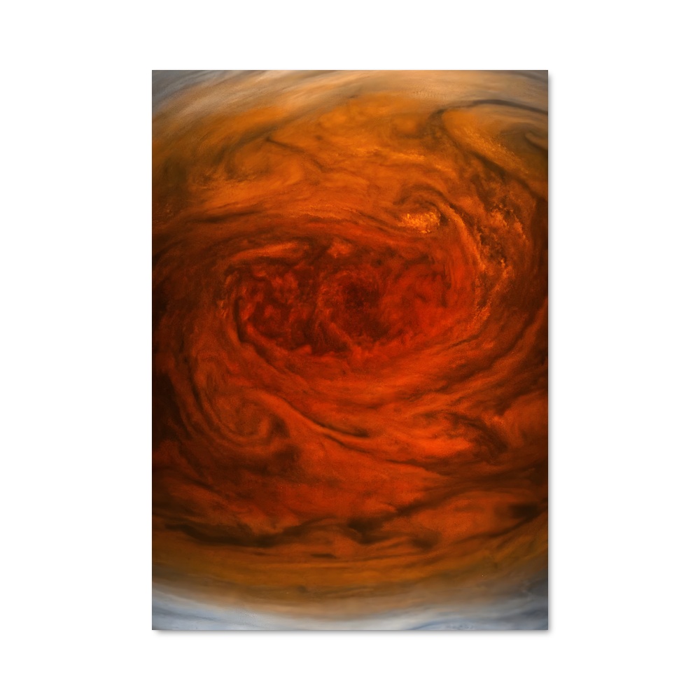 Poster Jupiter fascinant red spot